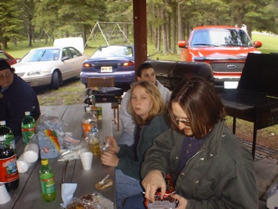 Michael Beaulieu, Robyn Bonville, Rachel (guest) & Dana Bragdon